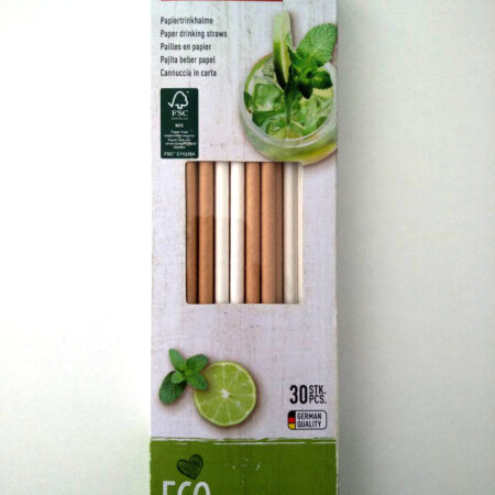 Paper drinking straws for cold drinks (ECO friendly)